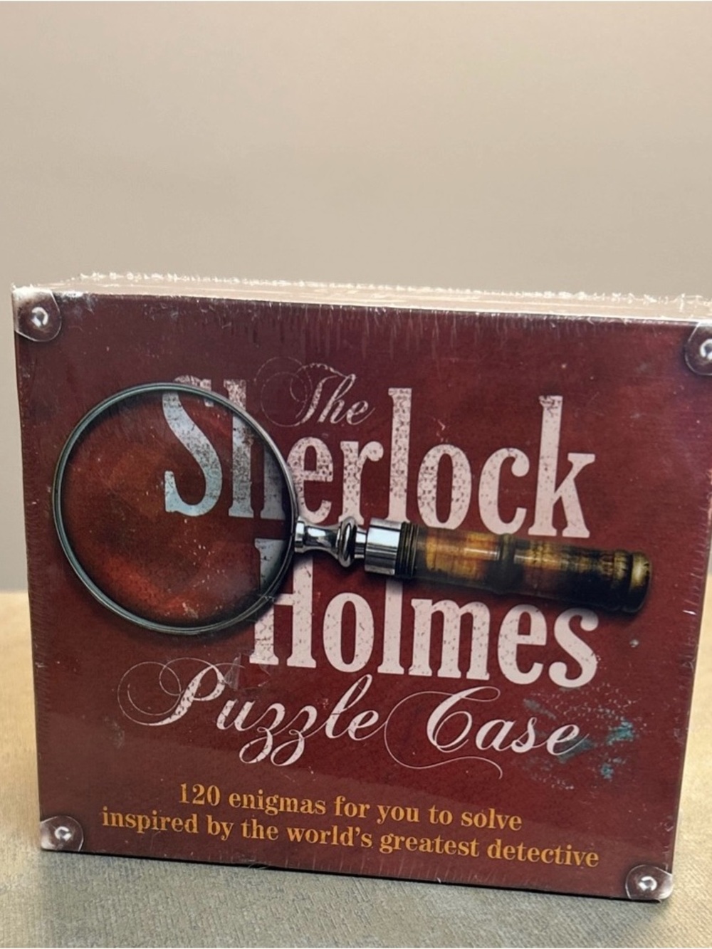 The Sherlock Holmes Puzzle Case Game 120 Enigmas NEW SEALED